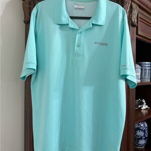 Columbia Men’s Light Aqua Performance Polo